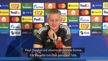 Man. United - Solskjaer : "Pogba a travaillé très dur"
