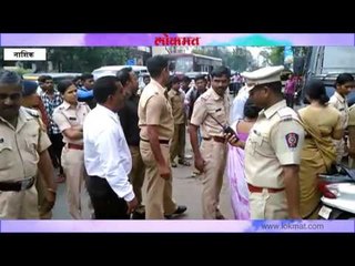 नाशिकमध्ये महिलांचा रॉकेल टाकून पेटवून घेण्याचा प्रयत्न