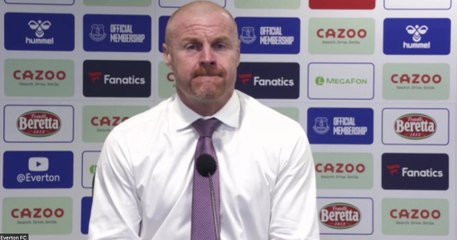 Dyche post Everton 3-1 Burnley