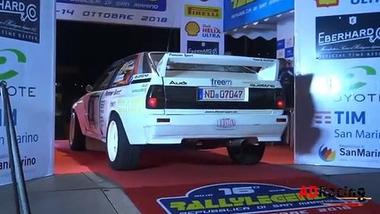 Rally Legend San Marino 2018 Big Show- Mistakes- Flames - Brutal Sounds ADRacing