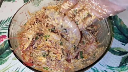 طريقة عمل كيس الجمبري بثلاث صوصات جدااا لذييييذة  How to make shrimp bag with three delicious sauces