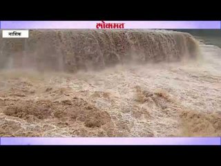 धुवांधार पावसाने सोमेश्वर धबधबा भरभरून वाहायला सुरूवात