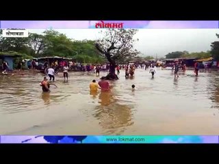 लोणावळ्यातील भुशी धरण ‘ओव्हर फ्लो’