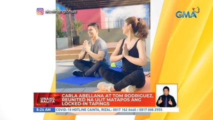 Carla Abellana at Tom Rodriguez, reunited na ulit matapos ang locked-in tapings | UB