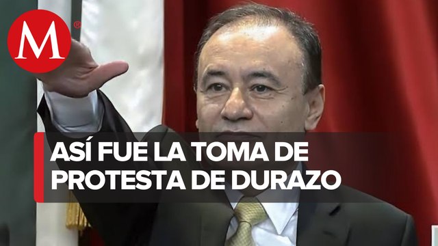 Alfonso Durazo toma protesta como nuevo gobernador de Sonora