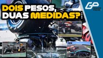 POR QUE AS PUNIÇÕES DE HAMILTON E VERSTAPPEN FORAM DIFERENTES?