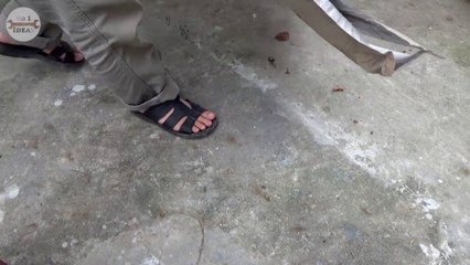 How to make extremely unique waterfall coffee table from cement