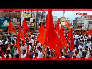 सोलापूर विद्यापीठाच्या नामांतराच्या मागणीसाठी लिंगायत समाजाचा मोर्चा