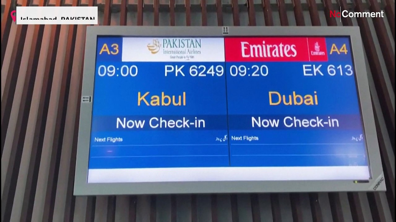 Nur eine Handvoll Passagiere: Erster kommerzieller Flug landet in Kabul