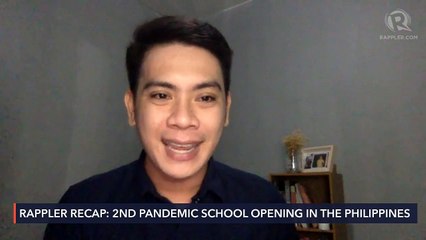 Tải video: Rappler Recap: 2nd pandemic school opening in the Philippines