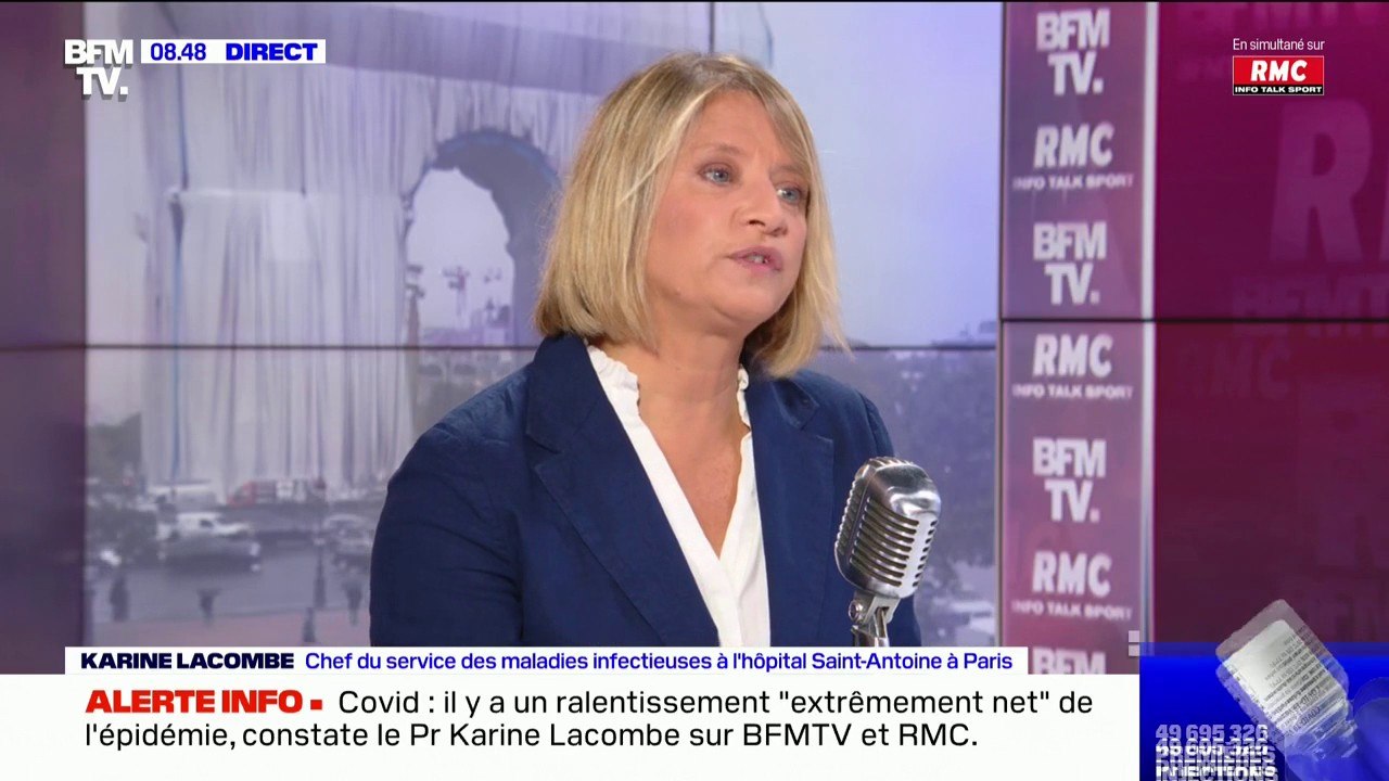 Pr Karine Lacombe: "Ce serait beaucoup trop tôt" d'abandonner le pass sanitaire aujourd'hui