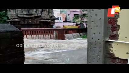 Inner Sanctum Sanctorum Of Bolangir’s Pataneswari Temple Submerged In Water