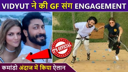 Video herunterladen: CONFIRMED ! Vidyut Jammwal Makes It Official With GF Nandita Mahtani, Proposes In Commando Style