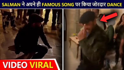 Salman Khan's ENERGETIC Dance On "Jeene Ke Hain 4 Din" Goes Viral | Grooves With Fans | Tiger 3