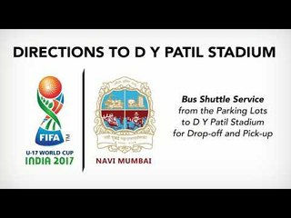 नवी मुंबईत फिफाचे सामने पाहण्यासाठी जाणाऱ्यांकरिता व्हिडिओ