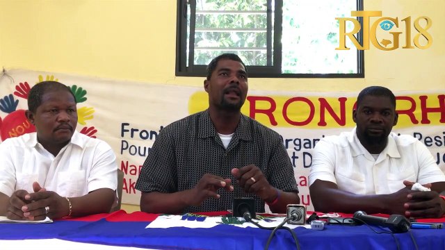 Responsab FRONORSHD yo denonse akò politik premye minis Ariel Henry siyen ak divès pati politik