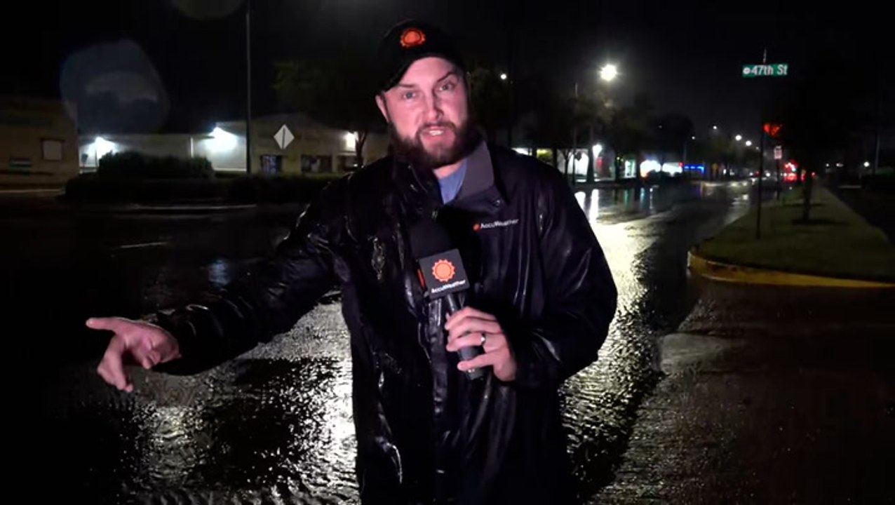 On the ground in Texas as floodwaters rise from Nicholas