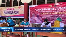 Polresta Jayapura Kota Gelar Vaksinasi di Masjid Al Hidayah II Abepura