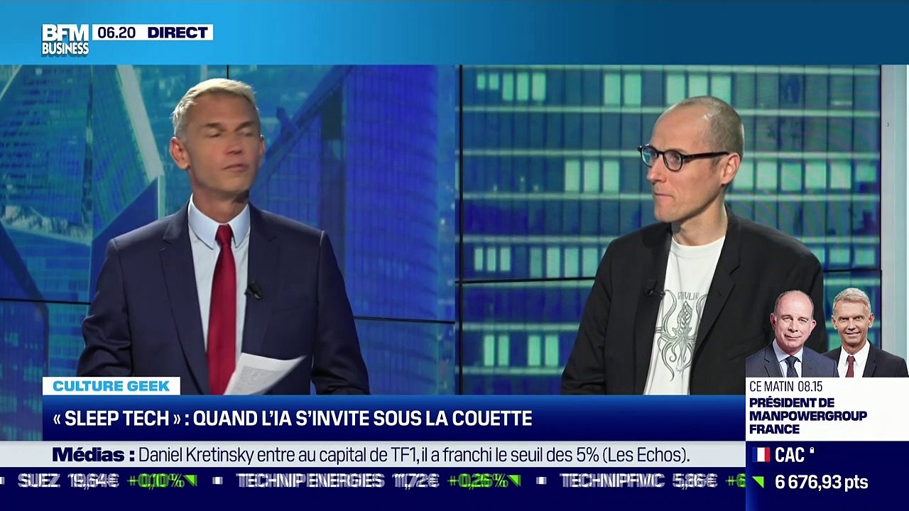 Culture Geek : "Sleep Tech", quand l'IA s'invite sous la couette, par Anthony Morel - 14/09