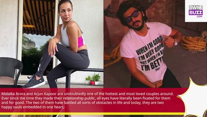 Malaika Arora is a burning hot damsel in yoga pants avatar, Arjun Kapoor is a ‘slayer’