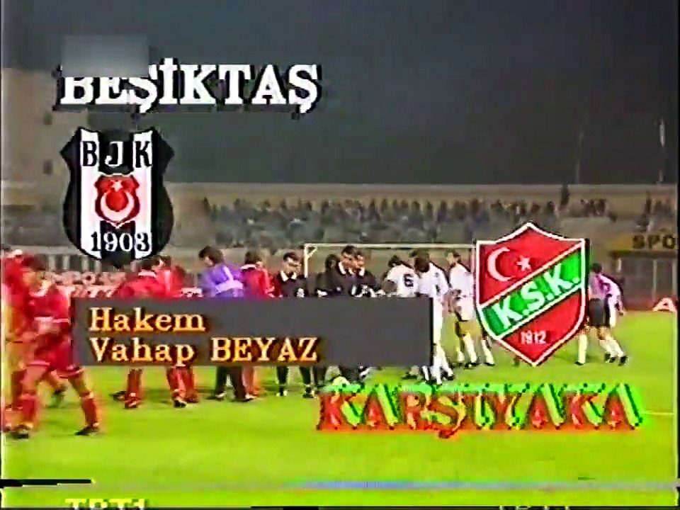 Beşiktaş 2-0 Karşıyaka 09.10.1993 - 1993-1994 Turkish 1st League Matchday 7 + Post-match Comments (Ver. 2)