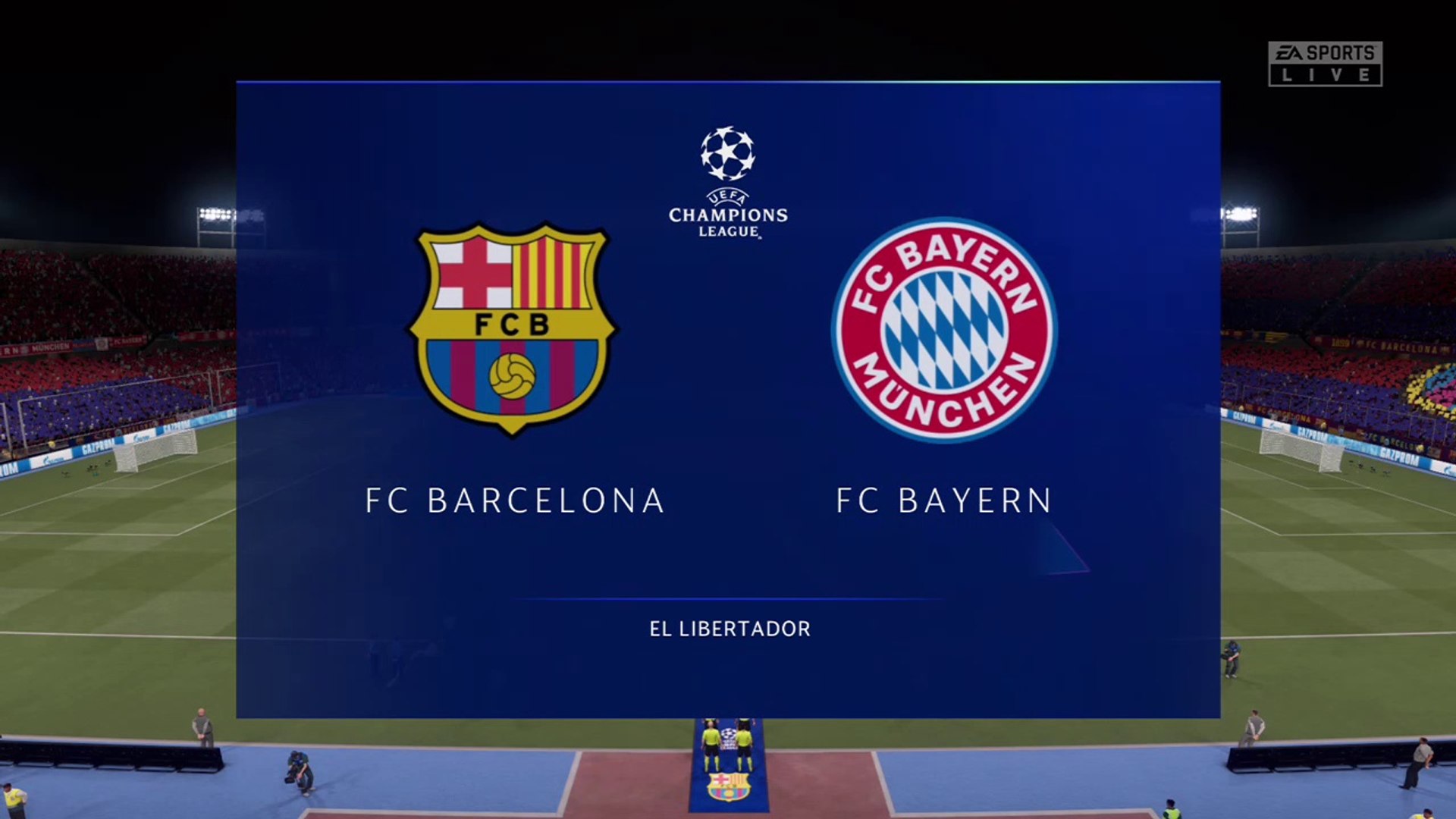 Barcelona vs Bayern Munich Champions League - 14th September 2021 Fifa 21