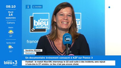 Sandrine Mercier, co-réalisatrice du film documentaire « AZF »