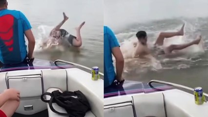 ''What a Dive!' - Man Jumps NECK-FIRST into Shallow Water | Try Not to Laugh'