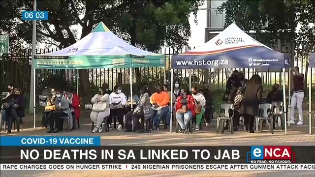 No deaths in SA linked to the jab