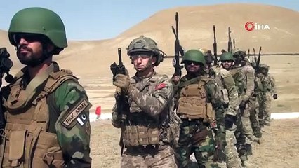 Azerbaycan'da 'Üç Kardeş 2021' tatbikatı devam ediyor