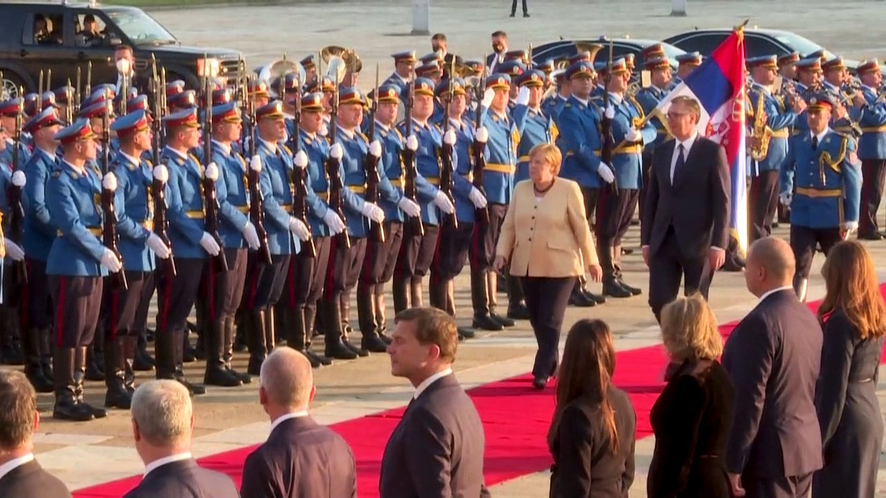 Balkan-reise: angela merkel will die eu-osterweiterung