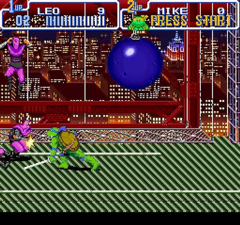 Teenage Mutant Hero Turtles IV : Turtles in Time online multiplayer - snes
