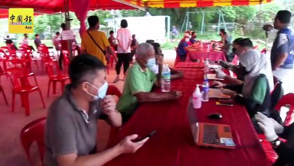 万里望选区及德彬丁宜疫苗接种外展计划    1300人为科兴而至！