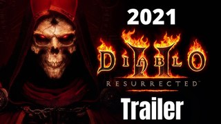 diablo 2 resurrected cinematic trailer  gameplay