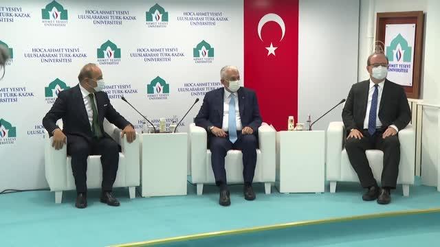 Binali Yıldırım: Bugün Türkistan Türk dünyasının manevi başşehri olmayı hak etmiştir