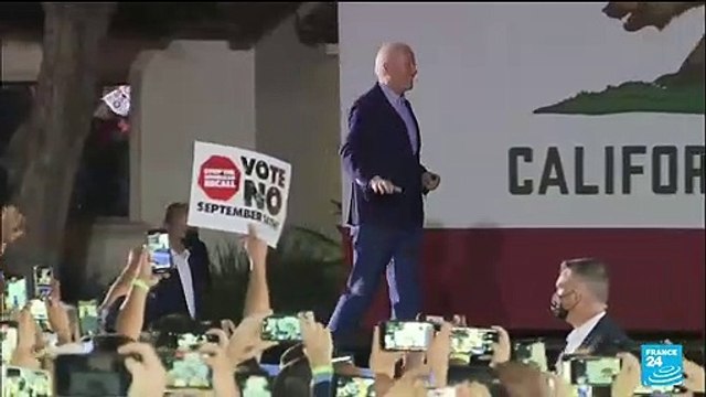 Etats-Unis : Joe Biden en Californie pour soutenir le gouverneur face au clone de Trump