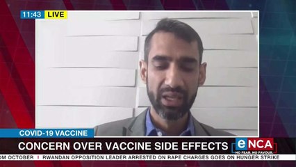 Concerns over vaccine side effects