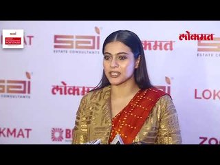 Kajol &  Sushant Singh Rajput in Lokmat Maharashtra's Most Stylish Awards 2017 Red Carpet