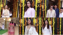 #SussanneKhan, #NeelamKothari, #Jeetendra & Other Celebs Attend Ekta Kapoor's Ganpati Celebrations