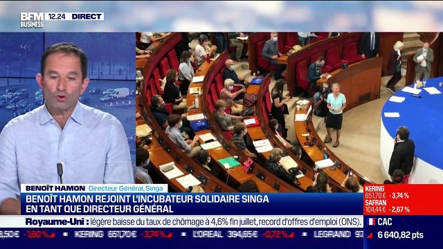 Benoît Hamon (Singa) : Benoît Hamon quitte la vie politique - 14/09