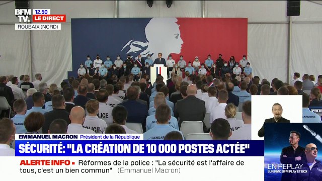 Emmanuel Macron: Sur le front de la lutte antiterrorisme, 36 attentats ont été déjoués depuis 2017
