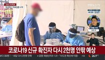 오후 6시까지 1,554명 확진…내일 2천명 안팎 예상