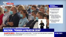 Emmanuel Macron aux policiers: 
