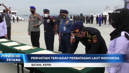Polda Kepri Gelar Upacara Operasi Laut Interdiksi Pemberantasan Peredaran Narkoba