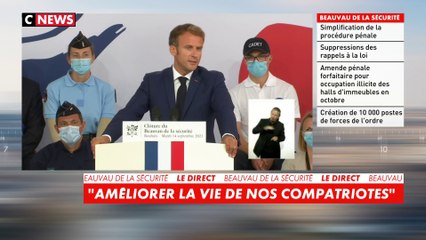 Emmanuel Macron : «On embrasse un engagement de vie»