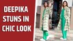 Deepika Padukone stuns in chic look