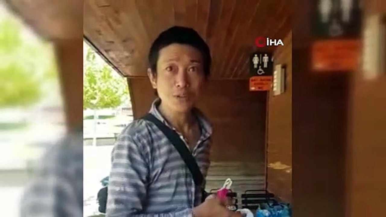 Bıçaklanan Japon turistin yeni görüntüleri ortaya çıktı; "Elazığlılar bana çok yardım etti"
