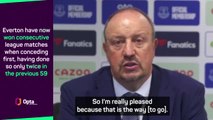 Benitez plays down his impact at Everton after another comeback win