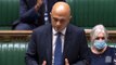 MPs jeer as Sajid Javid says mandatory facemasks could be reintroduced this winter