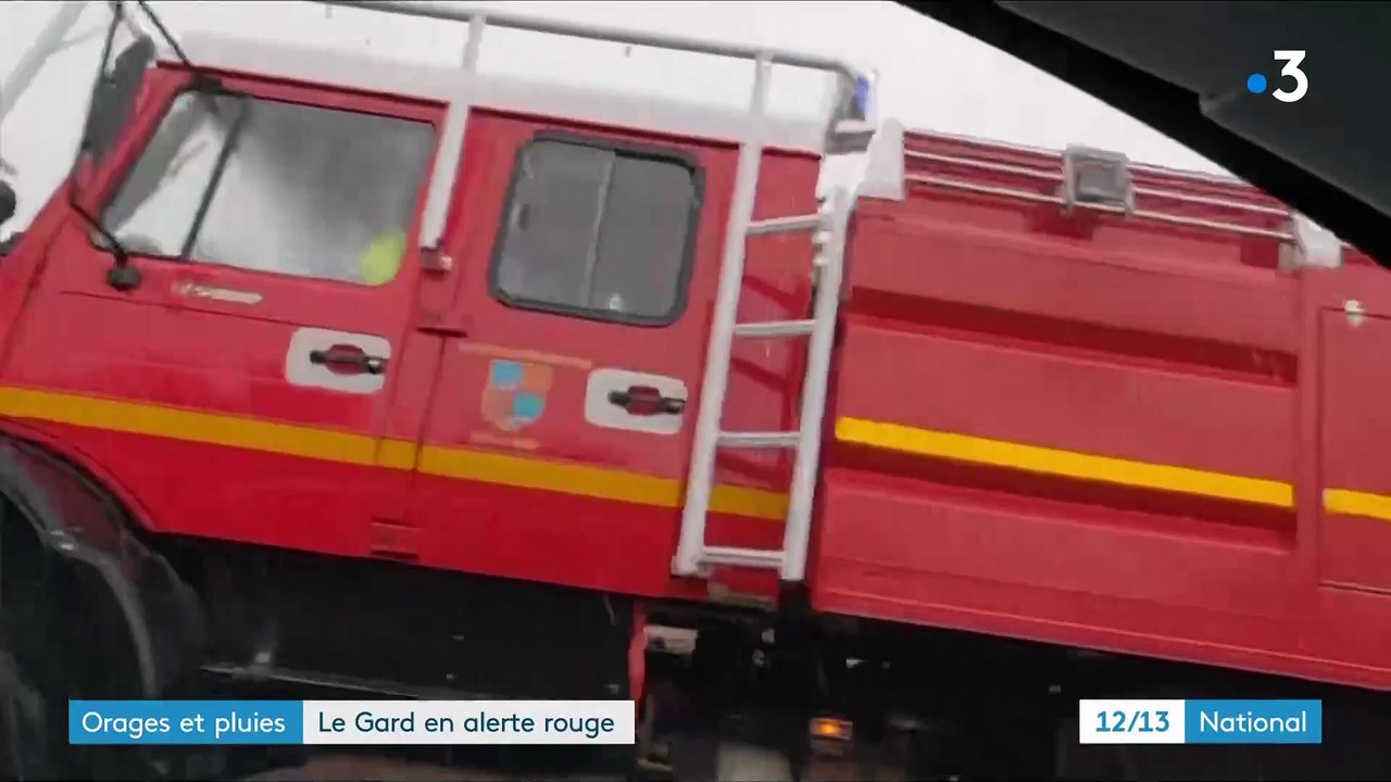 Inondations: Regardez les images impressionnantes des violentes intempéries qui ont touché le département du Gard ces dernières heures - VIDEO